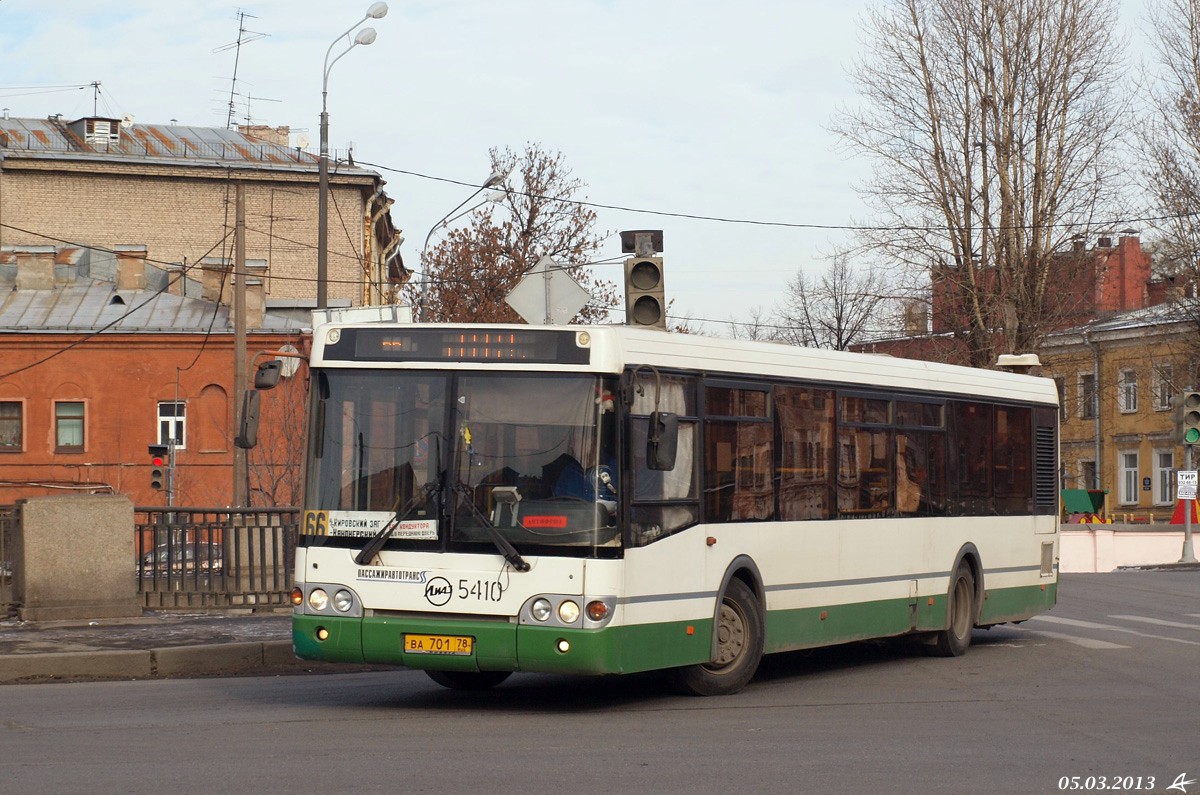 Санкт-Петербург, ЛиАЗ-5292.20 № 5410