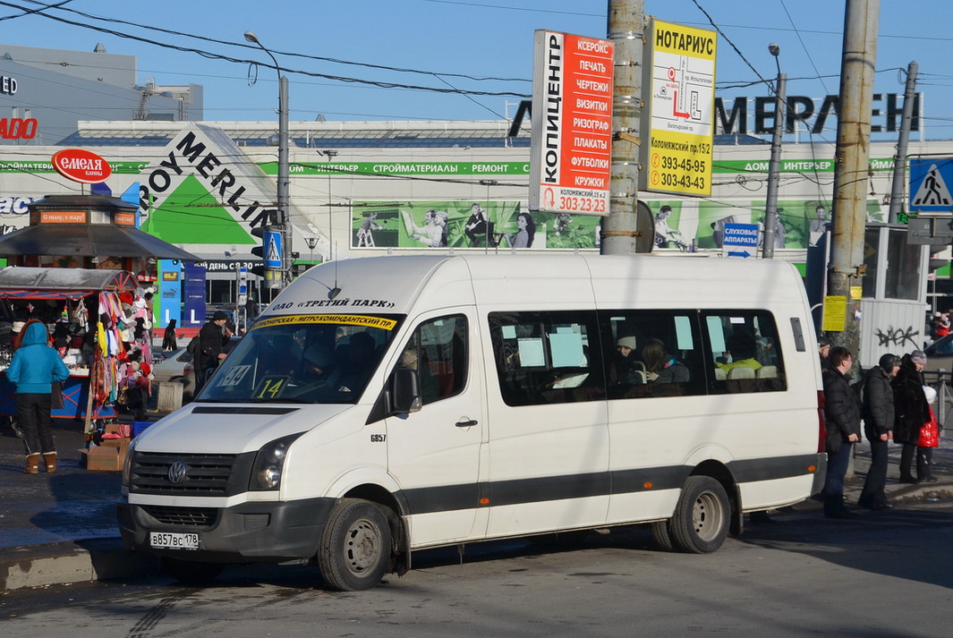 Szentpétervár, BTD-2219 (Volkswagen Crafter) sz.: В 857 ВС 178