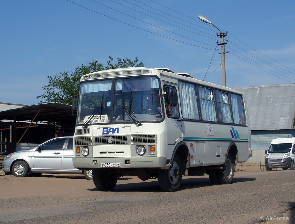 Волгоградская область, ПАЗ-3206-110 № Р 639 КХ 34