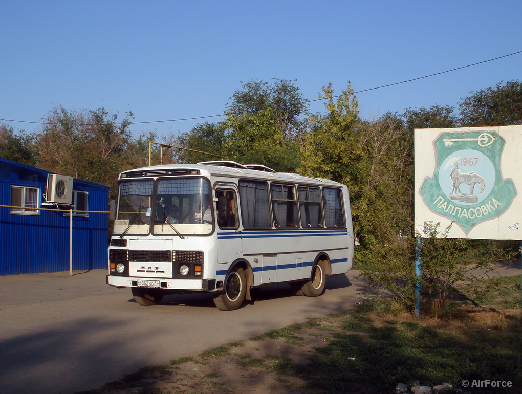 Волгоградская область, ПАЗ-3205 (00) № Х 862 НО 34