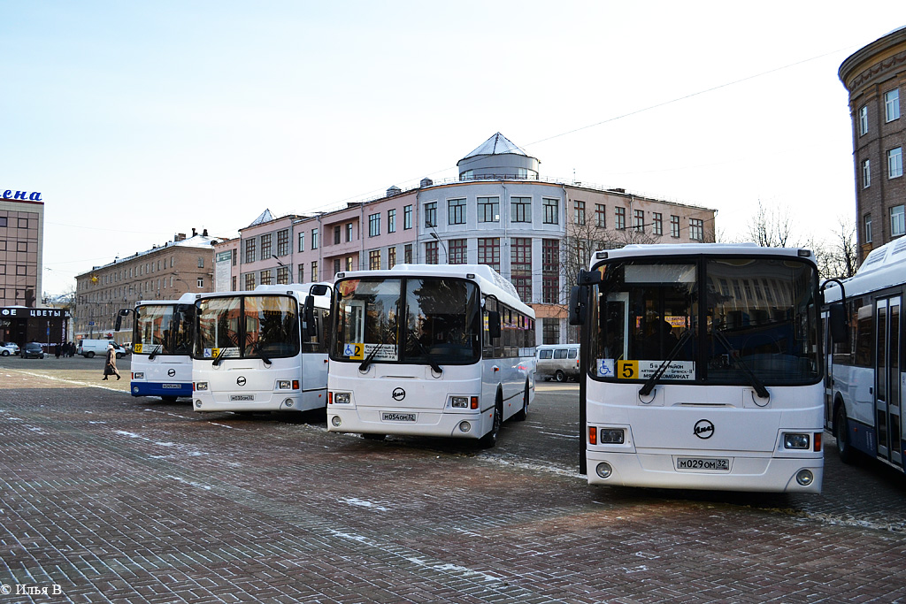 Брянская область — Новые автобусы