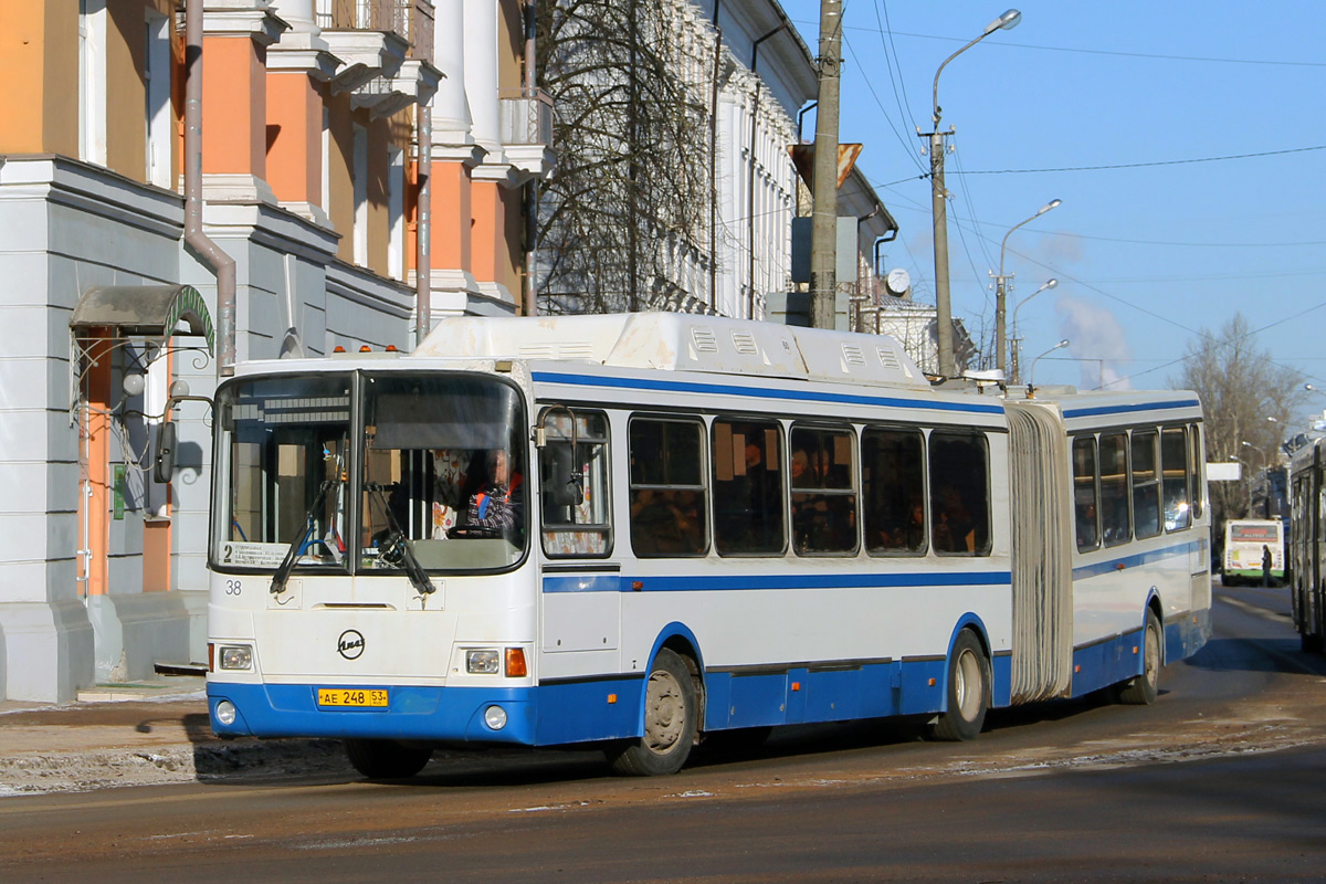 Новгородская область, ЛиАЗ-6212.70 № 38