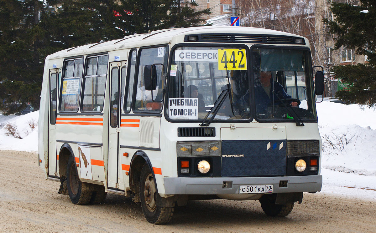 Томская область, ПАЗ-32054 № С 501 КА 70