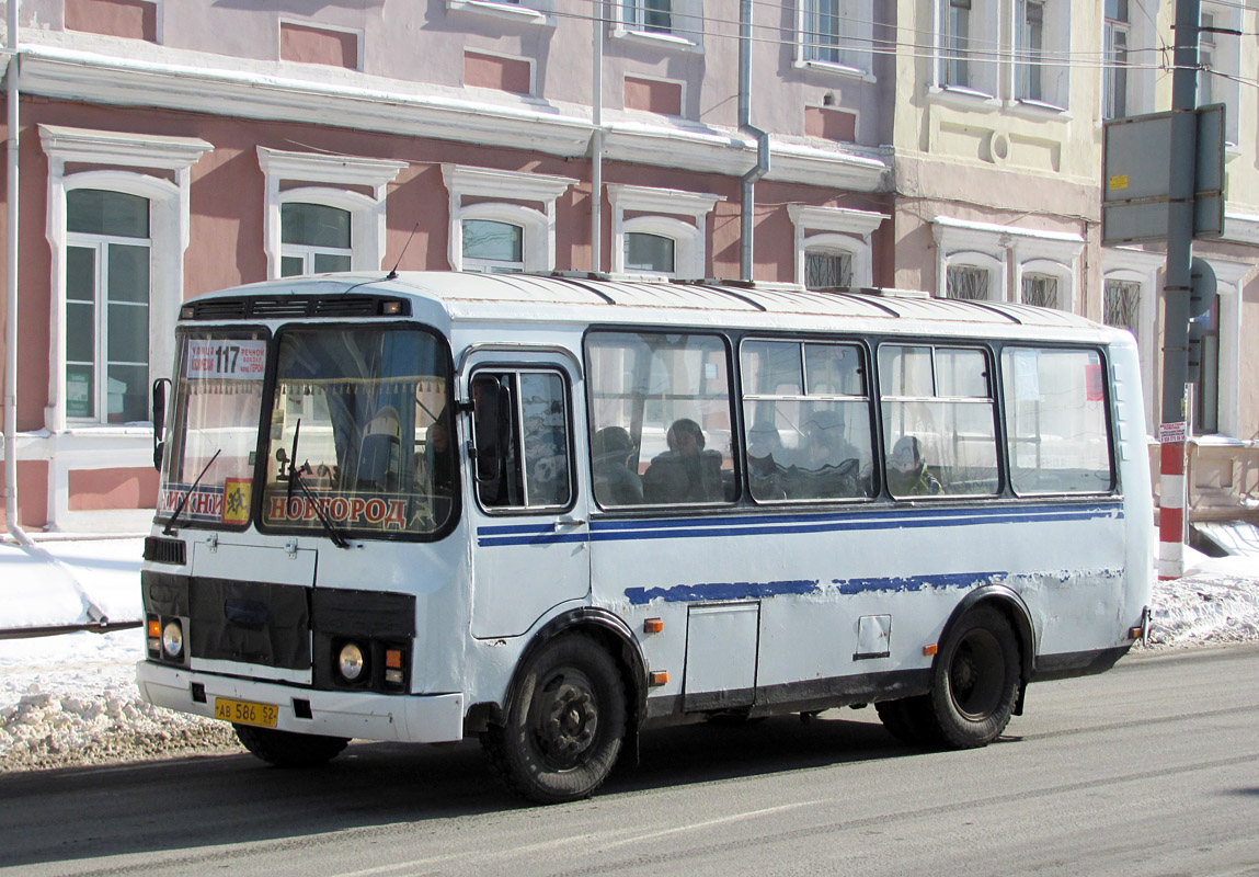 Нижегородская область, ПАЗ-32054 № АВ 586 52