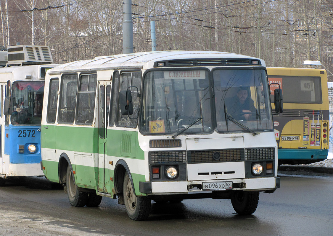 Нижегородская область, ПАЗ-3205 (00) № В 096 ХО 52