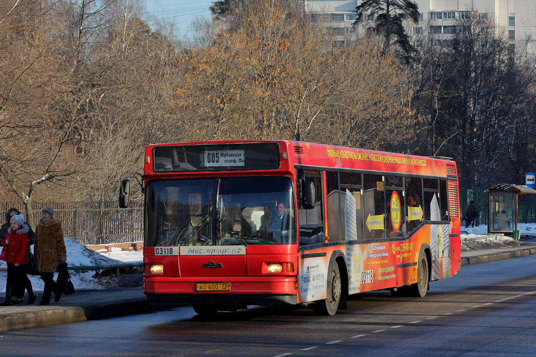 Москва, МАЗ-103.060 № 03118