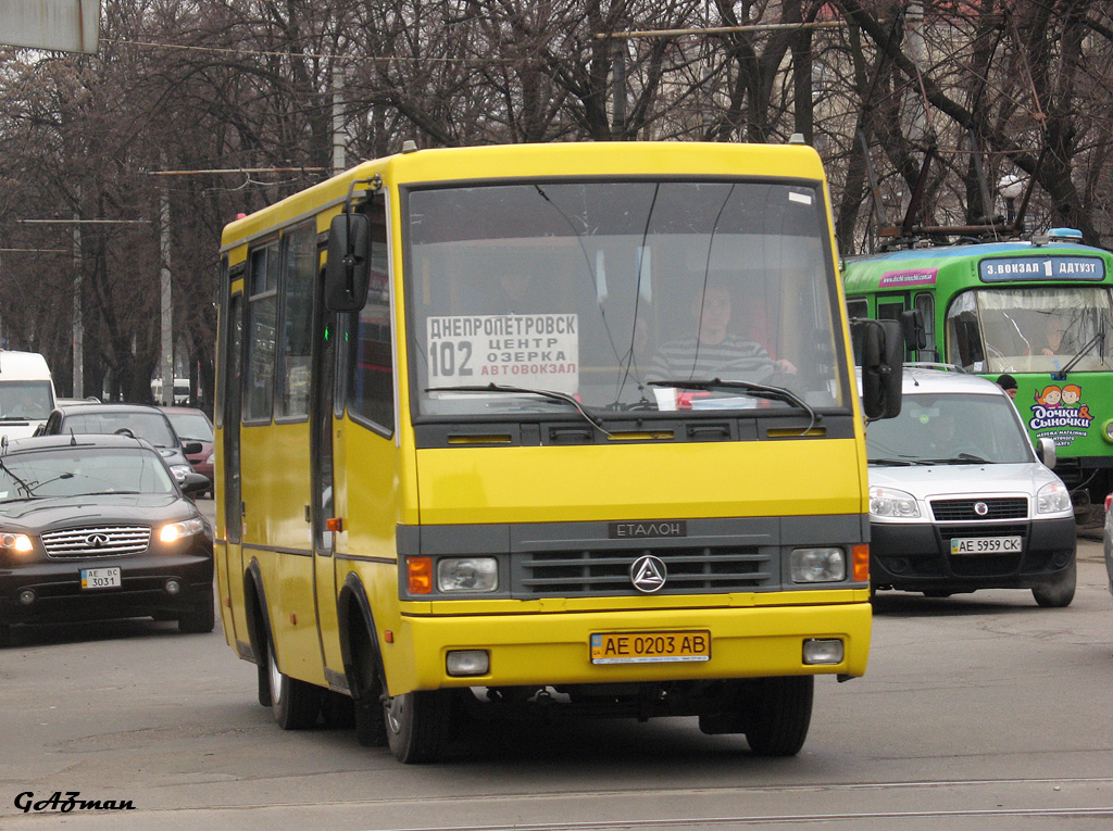 Днепропетровская область, БАЗ-А079.14 "Подснежник" № AE 0203 AB