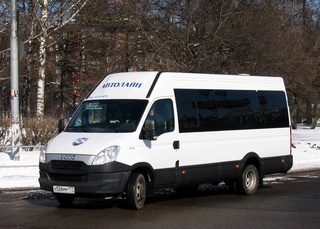 Москва, Нижегородец-2227UU (IVECO Daily) № Н 526 ММ 177