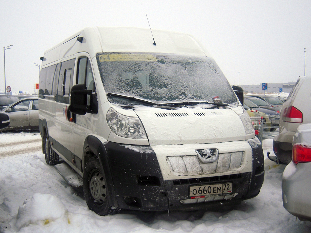 Тюменская область, Нижегородец-2227SK (Peugeot Boxer) № О 660 ЕМ 72