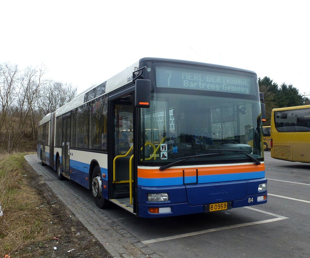 Luksemburg, MAN A23 NG313 Nr 84