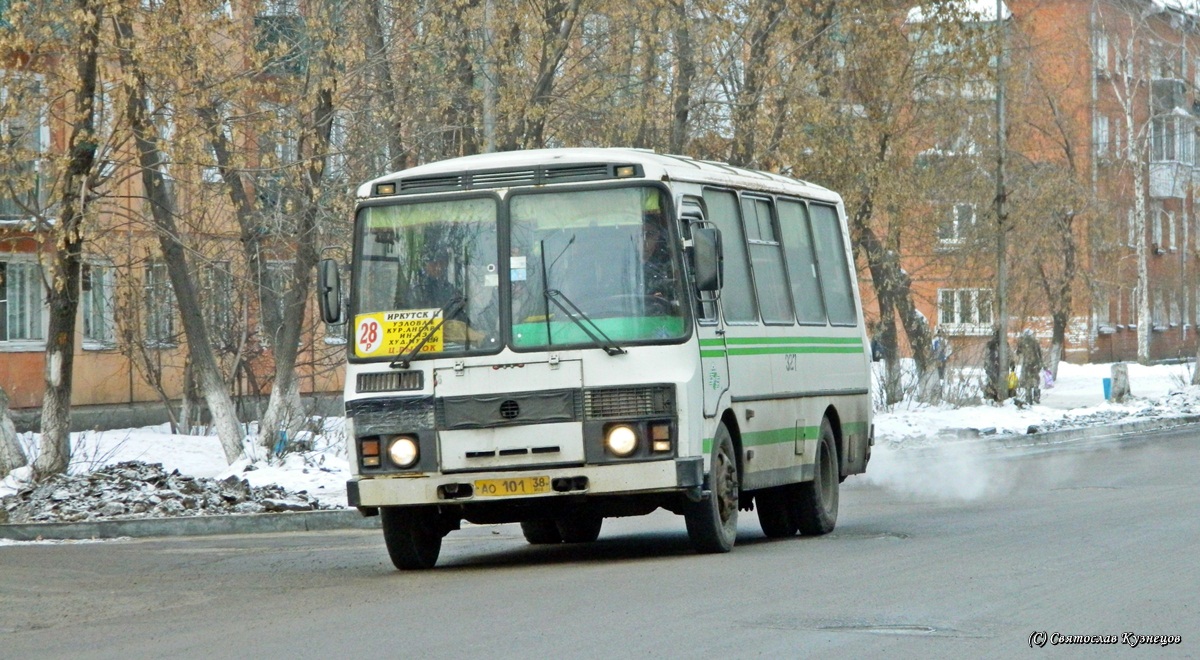 Иркутская область, ПАЗ-32054 № 327