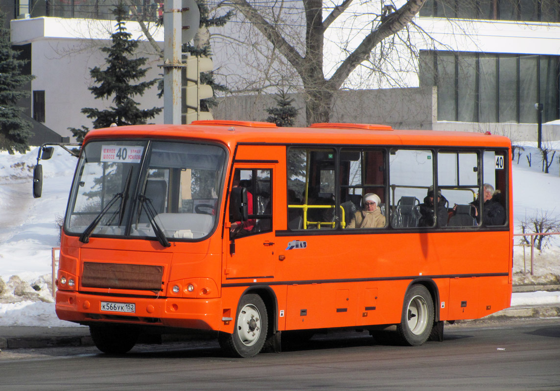 Нижегородская область, ПАЗ-320402-05 № К 566 УК 152