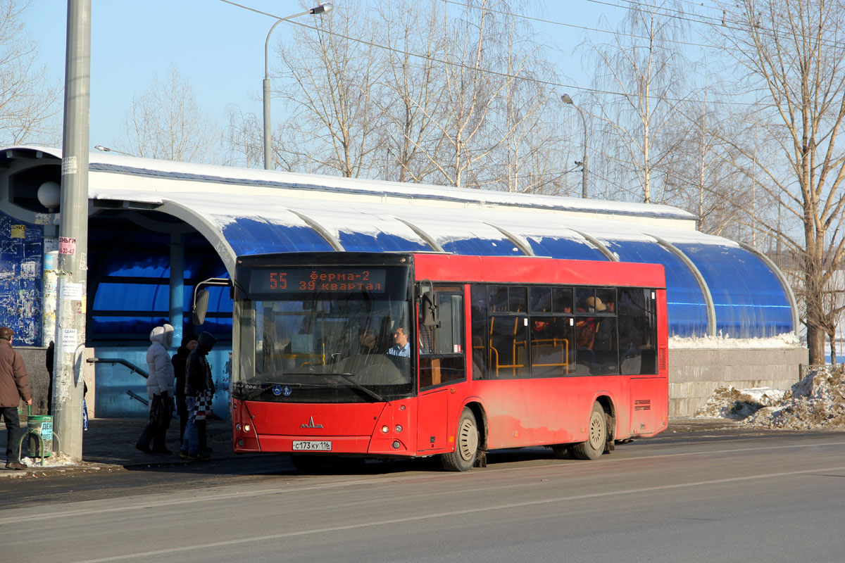 Татарстан, МАЗ-206.067 № 043