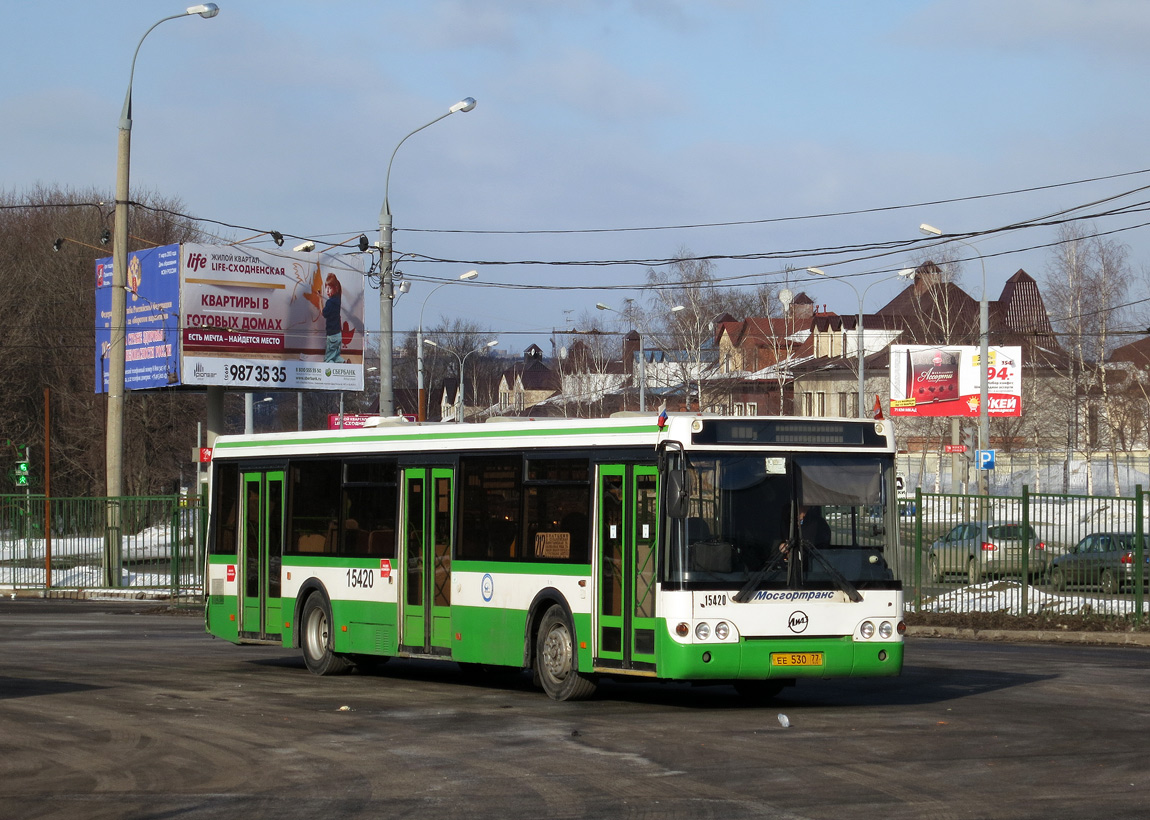 Москва, ЛиАЗ-5292.20 № 15420