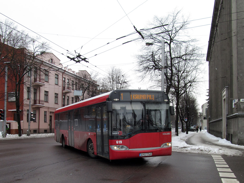 Литва, Solaris Urbino II 12 № 619