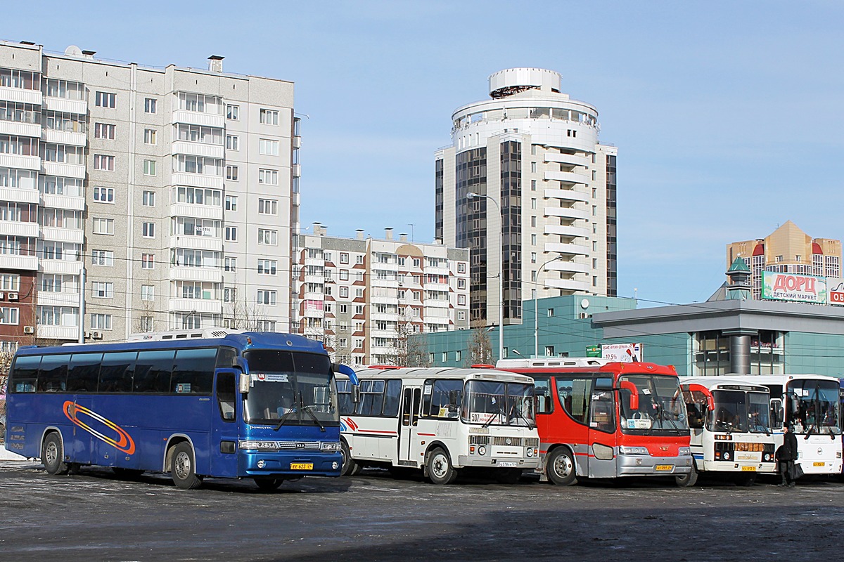 Красноярский край, Kia Granbird Super Premium № ЕЕ 623 24; Красноярский край — Разные фотографии