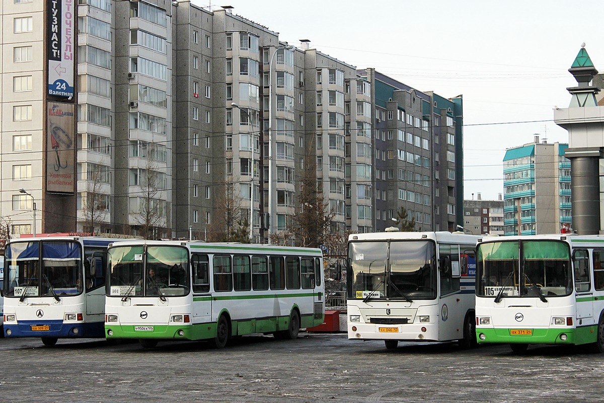 Красноярский край, ЛиАЗ-5256.45-01 № У 950 ЕХ 124; Красноярский край — Разные фотографии