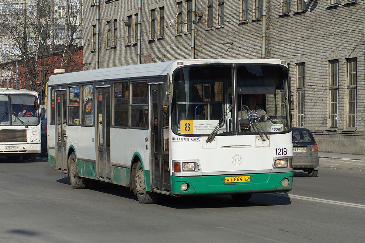 Санкт-Петербург, ЛиАЗ-5256.25 № 1218