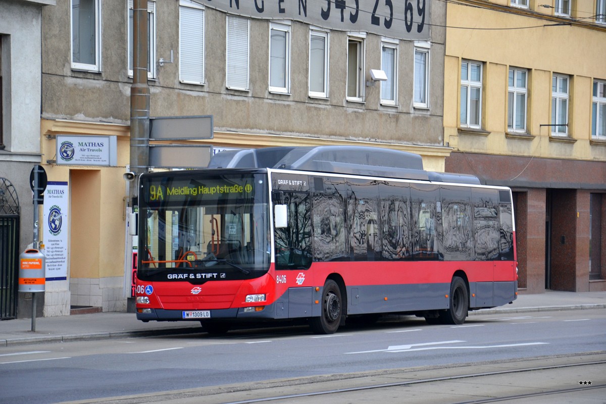 Austrijā, MAN A21 Lion's City NL273 LPG № 8406