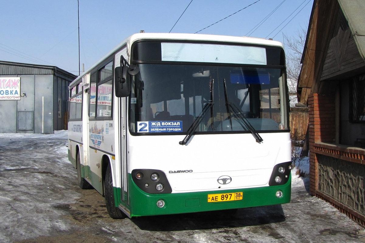 Irkutsk region, Daewoo BS090 (SemAZ) # АЕ 897 38