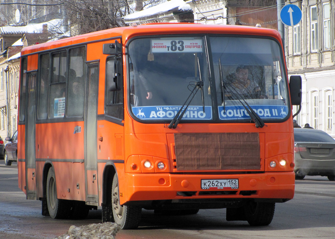 Нижегородская область, ПАЗ-320402-05 № К 262 ХУ 152