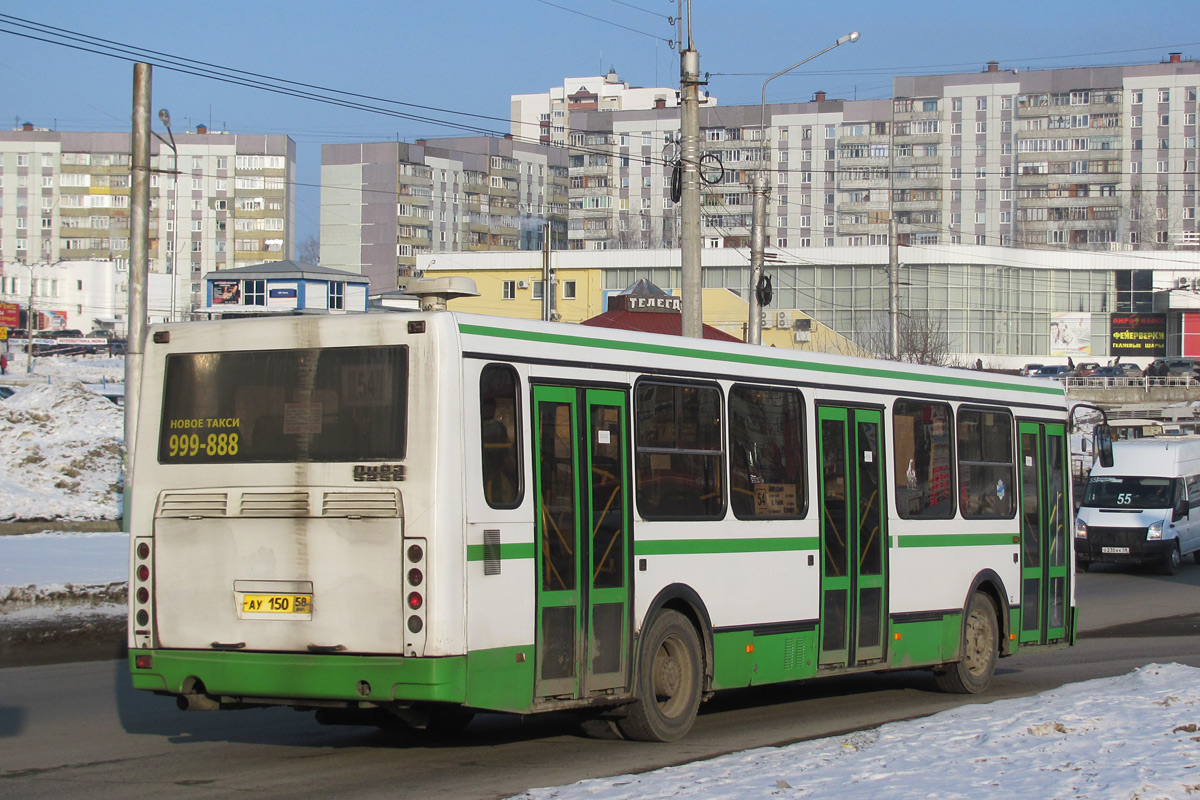 Пензенская область, ЛиАЗ-5256.46 № АУ 150 58