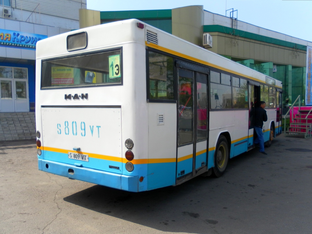 Павлодарская область, MAN A60 SL232 № S 809 VT