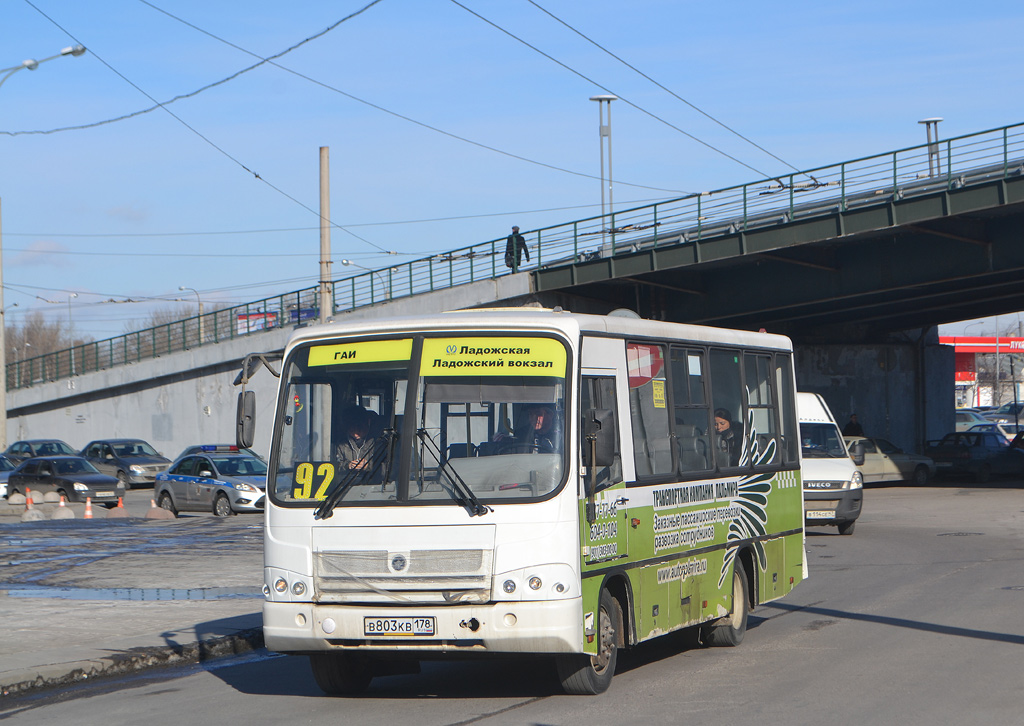 Санкт-Петербург, ПАЗ-320402-03 № В 803 КВ 178