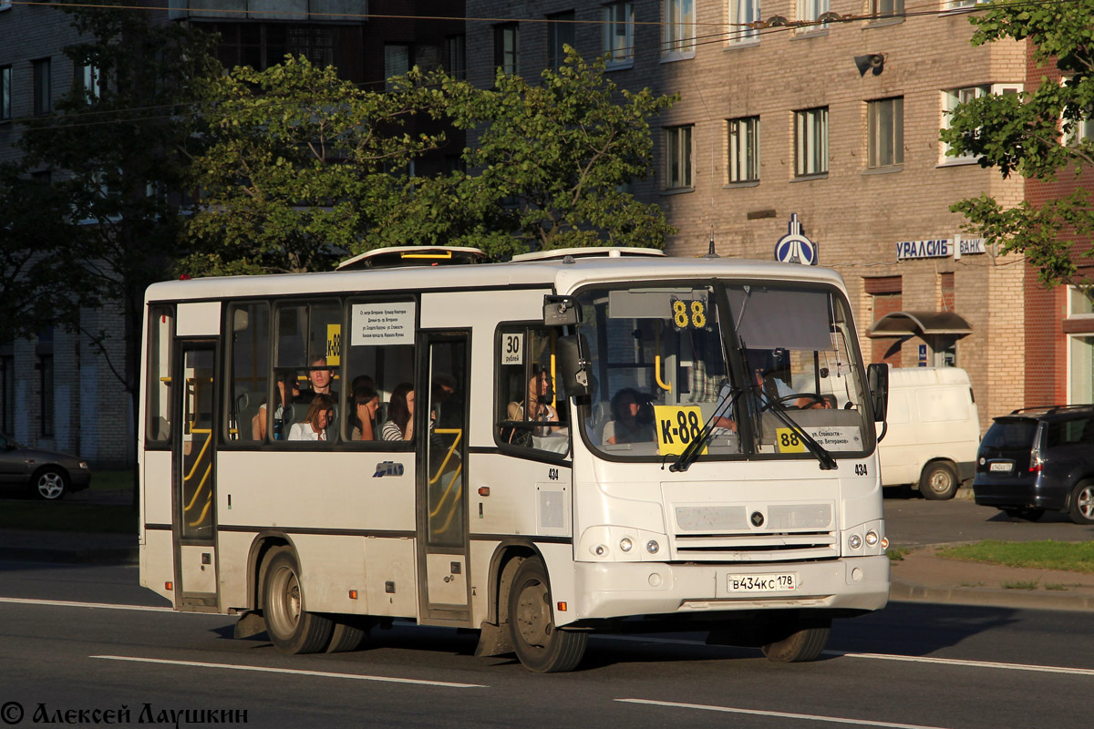 Санкт-Петербург, ПАЗ-320402-05 № 434