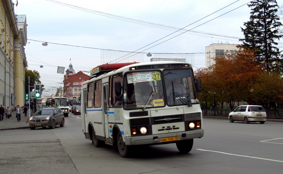 Томская область, ПАЗ-32054 № ВС 743 70