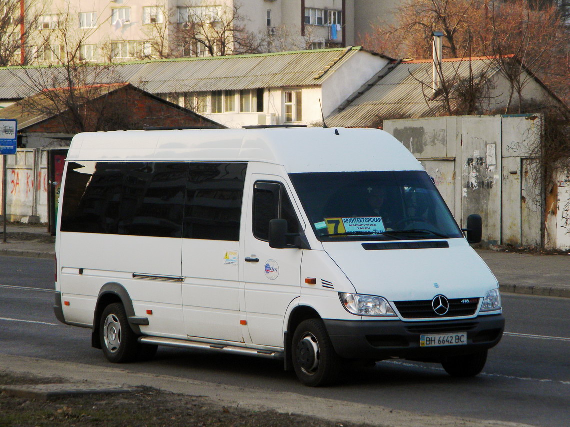 Odessa region, Mercedes-Benz Sprinter W904 416CDI № BH 6642 BC