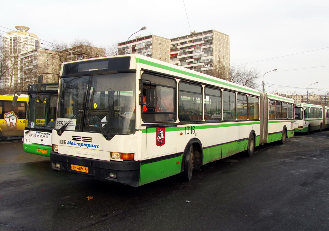 Москва, Ikarus 435.17 № 10116