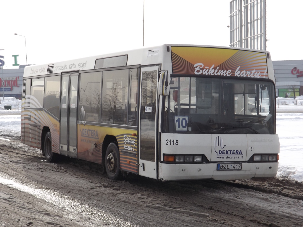 Литва, Neoplan N4011NF № 2118