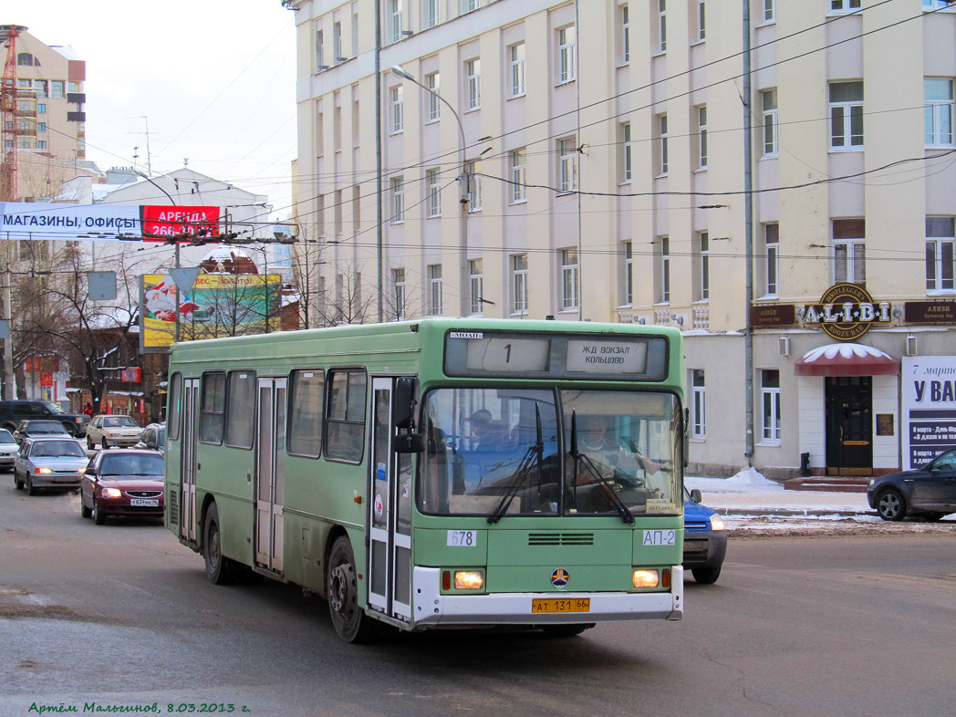 Свердловская область, ГолАЗ-АКА-5225 № 678