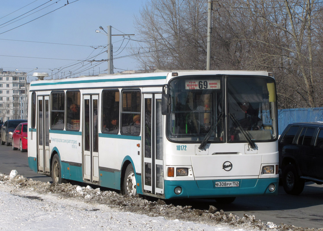 Нижегородская область, ЛиАЗ-5256.25 № 10172