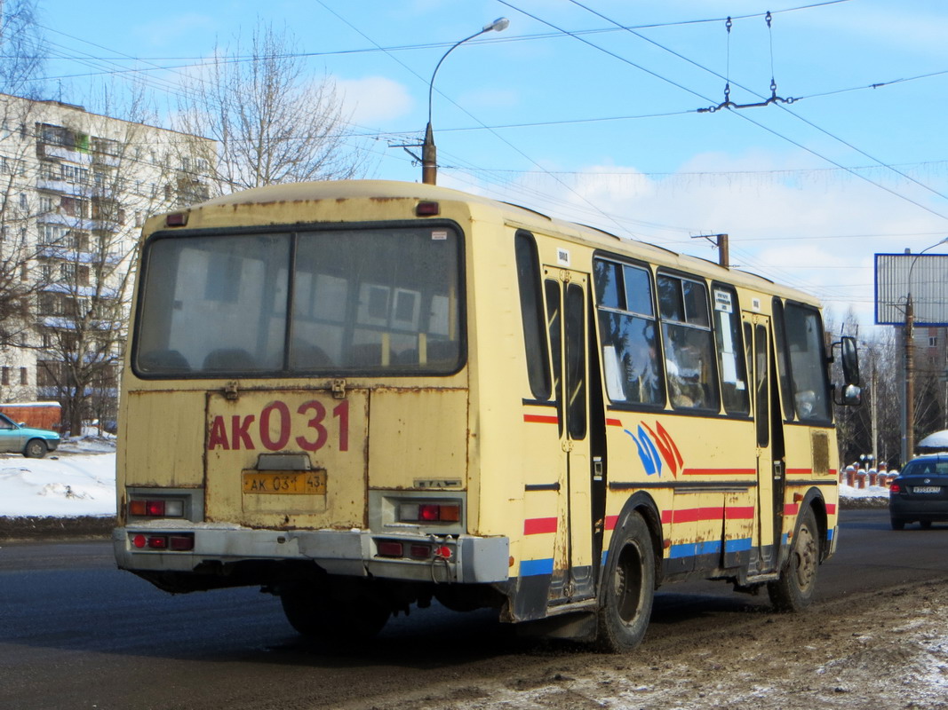 Кировская область, ПАЗ-4234 № АК 031 43