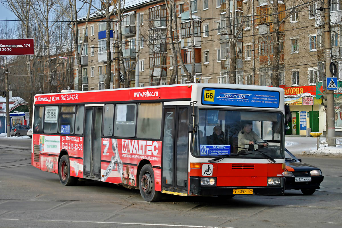 Пермский край, Mercedes-Benz O405N № АР 392 59