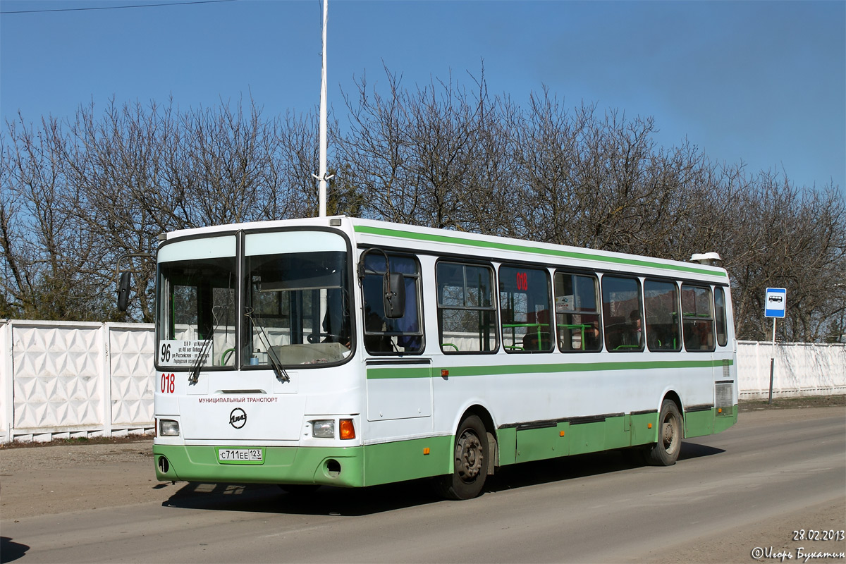 Krasnodar region, LiAZ-5256.35 č. 018