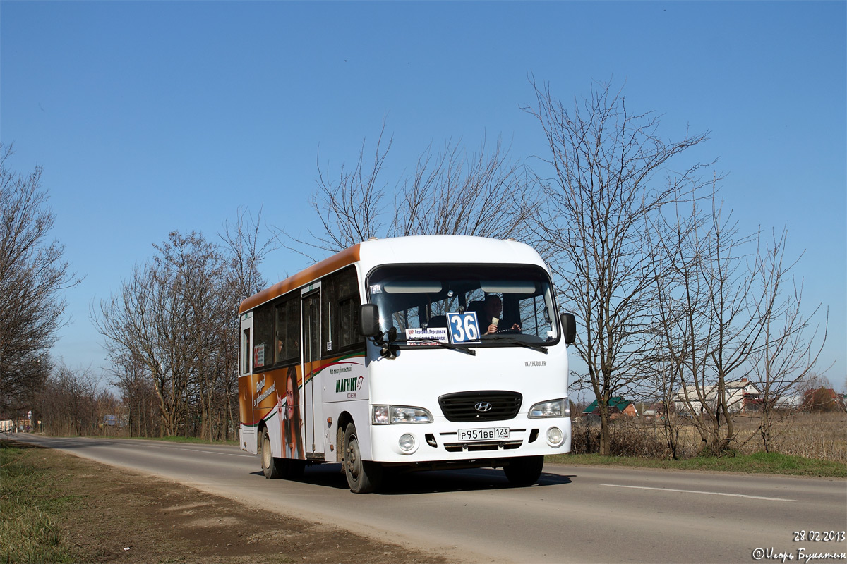 Краснодарский край, Hyundai County LWB C11 (ТагАЗ) № Р 951 ВВ 123