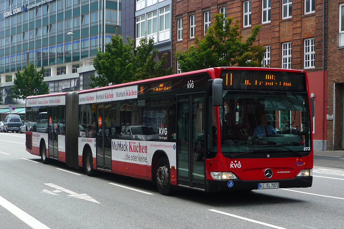 Шлезвиг-Гольштейн, Mercedes-Benz O530G Citaro facelift G № 873