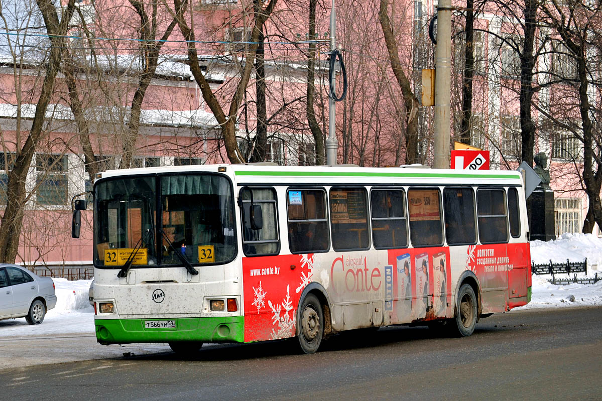 Пермский край, ЛиАЗ-5256.26 № Т 566 УМ 59