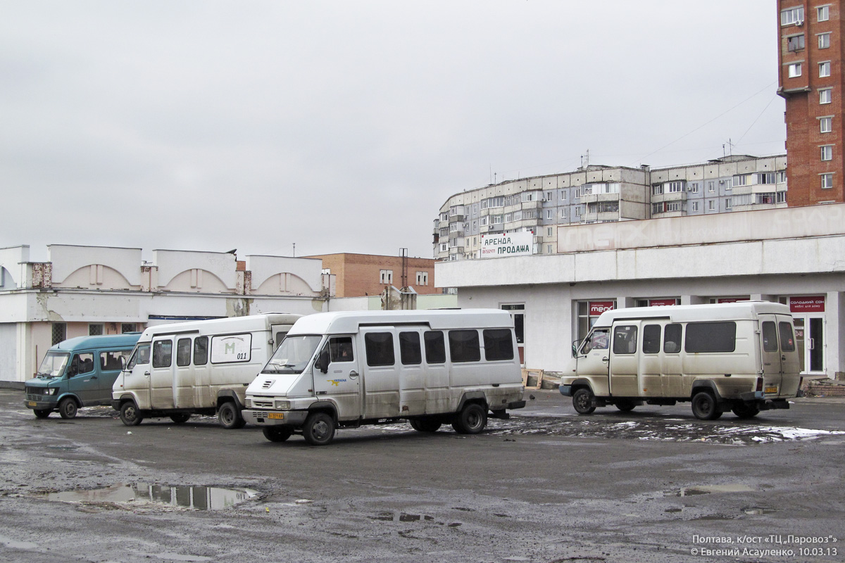 Полтавская область — Полтава — конечные остановки