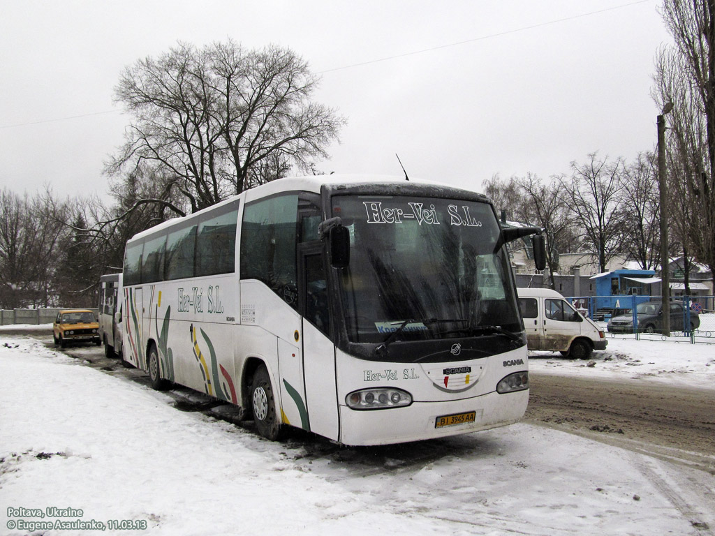 Полтавская область, Irizar Century II 12.35 № BI 3945 AA