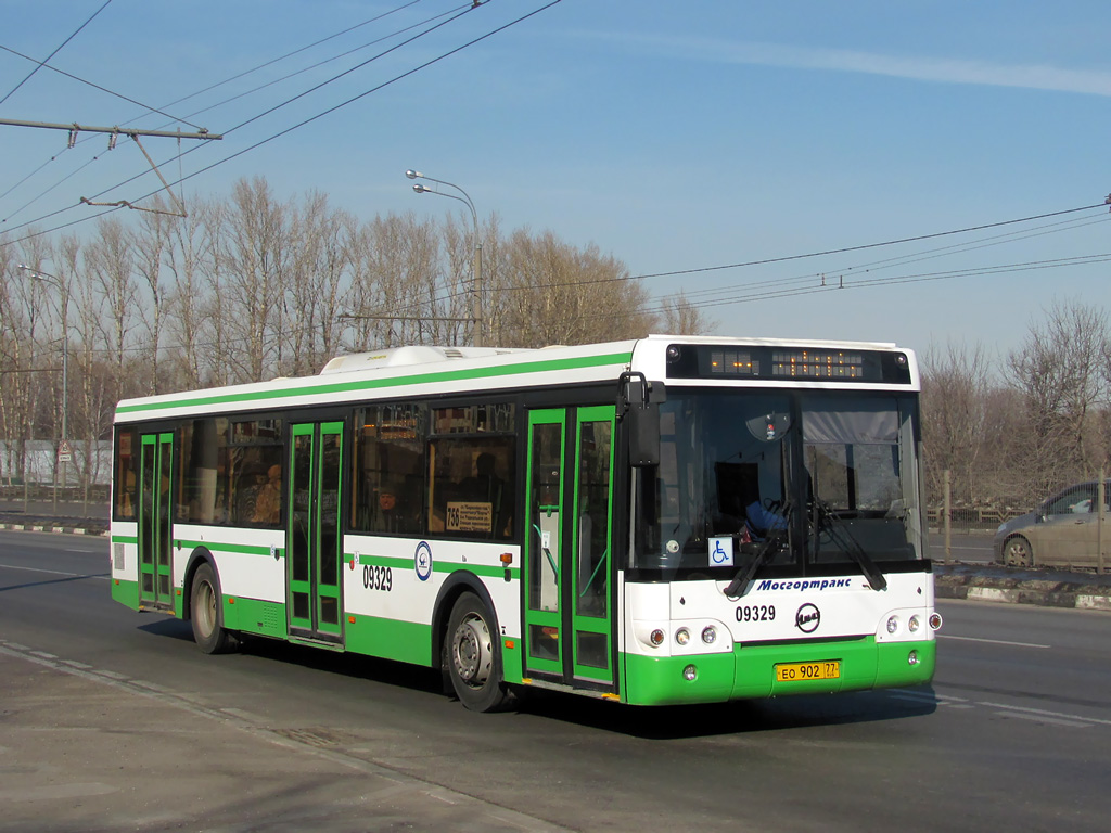 Moscow, LiAZ-5292.21 # 09329