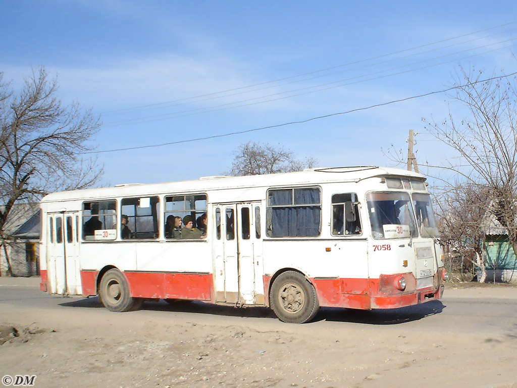 Волгоградская область, ЛиАЗ-677М № 7058