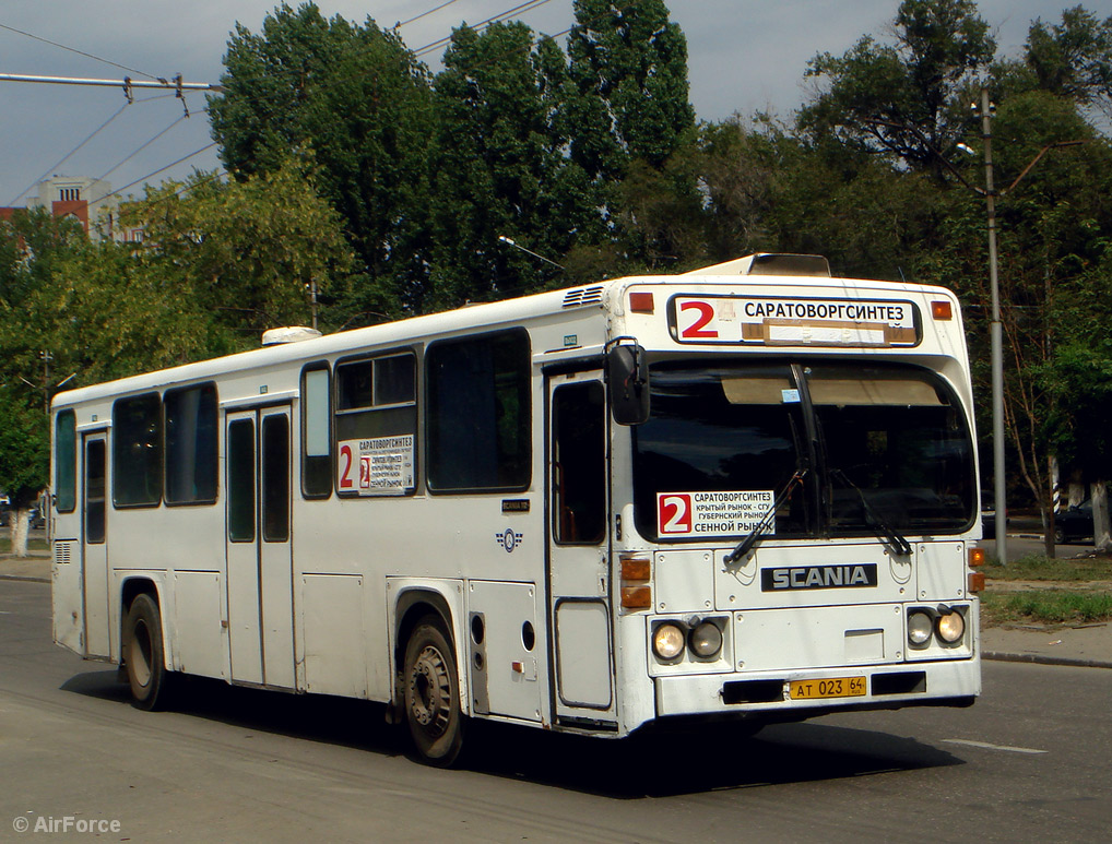 Саратовская область, Scania CN112CL № АТ 023 64