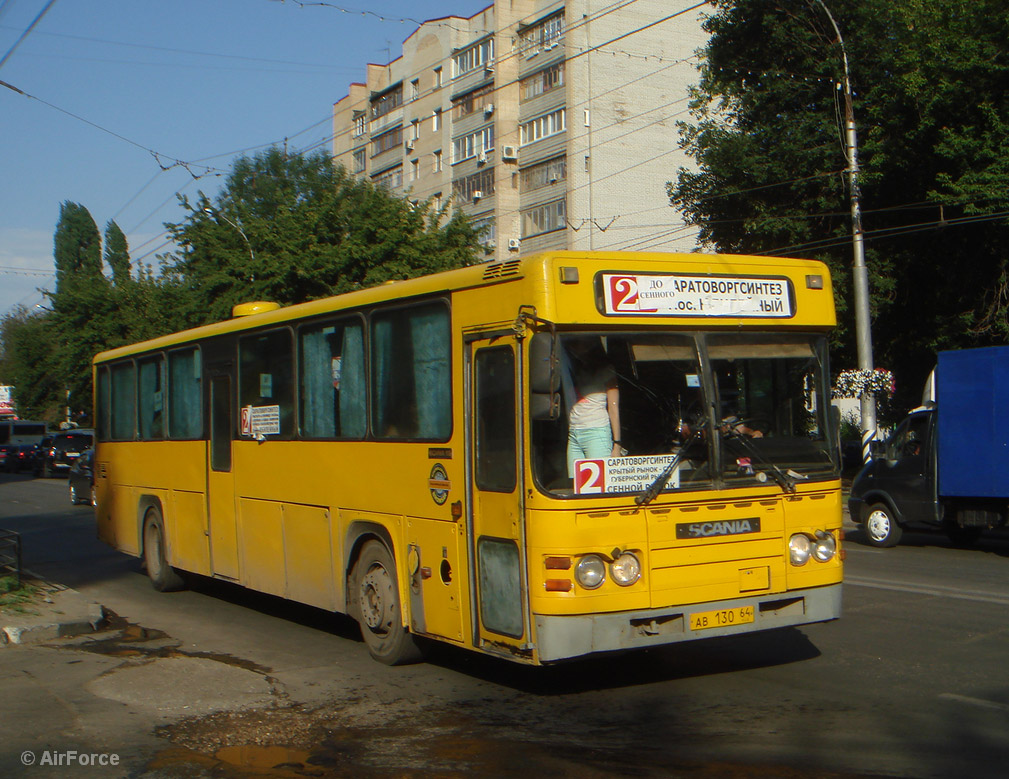 Саратовская область, Scania CN112CL № АВ 130 64