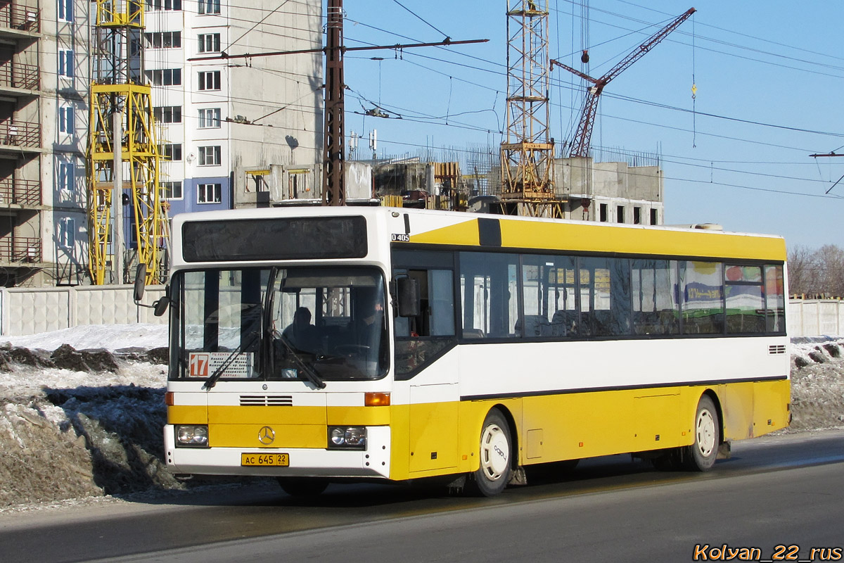 Алтайский край, Mercedes-Benz O405 № АС 645 22