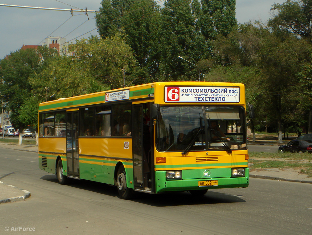 Саратовская область, Mercedes-Benz O405 № ВЕ 582 64