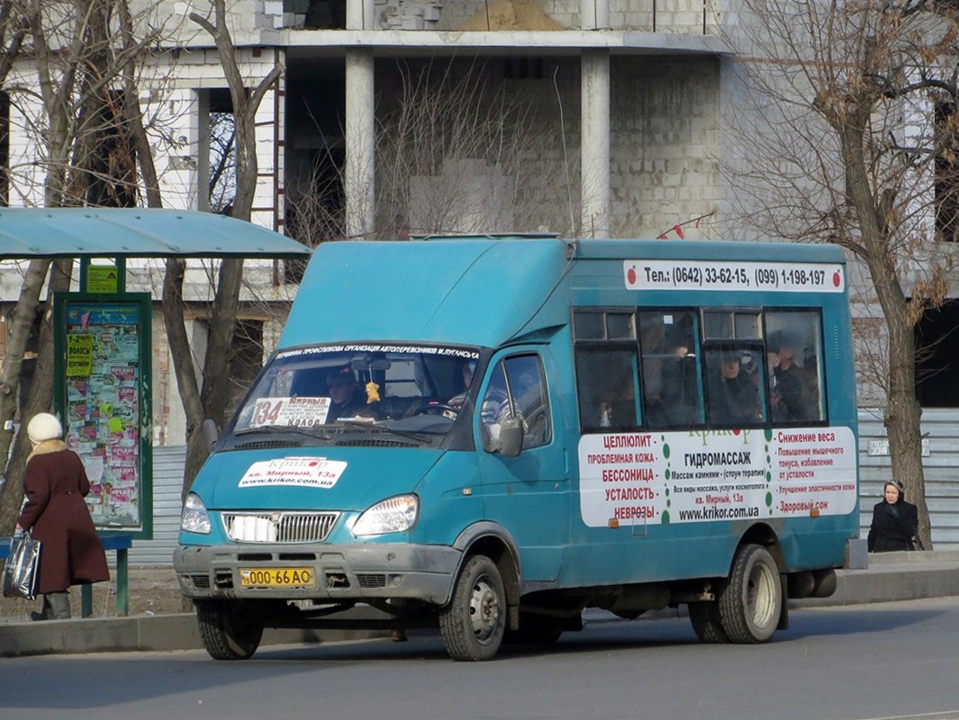 Луганская область, Рута СПВ-17 № 000-66 АО — Фото — Автобусный транспорт